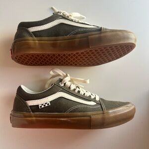 Vans Olive Green Old Skool Skate Low
